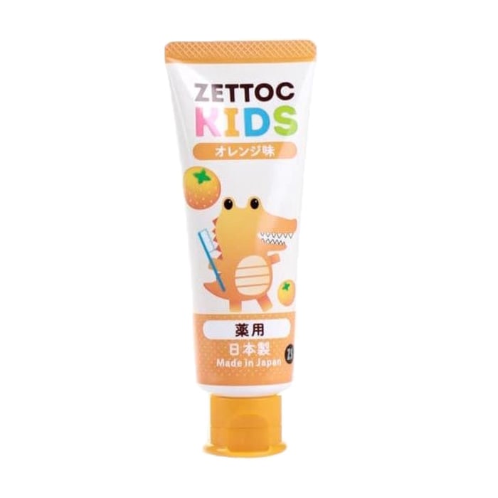 Уцінка! Дитяча зубна паста Zettoc Kids зі смаком апельсину, 60 г